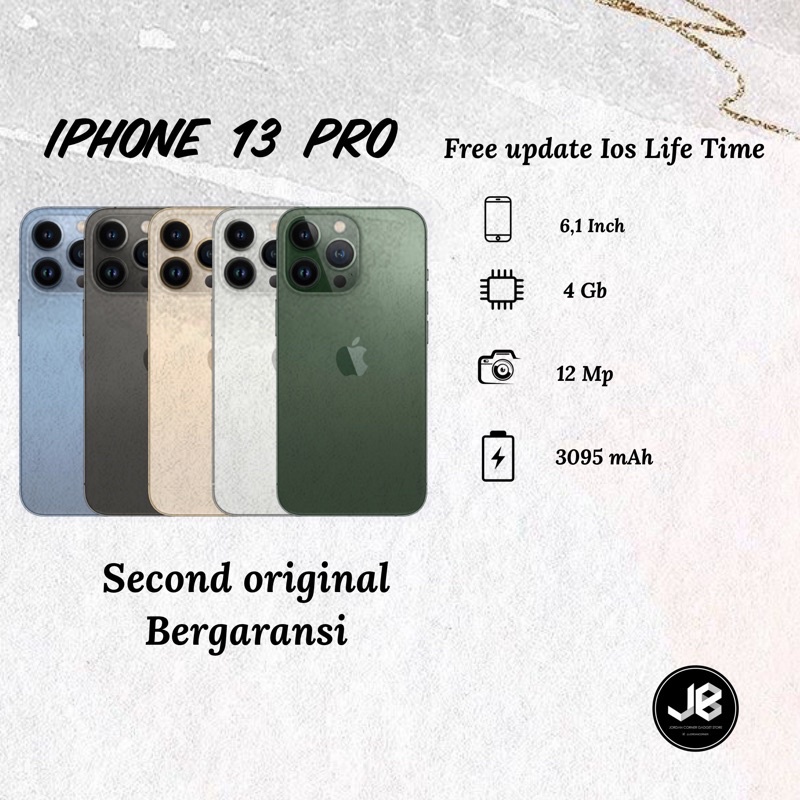 IPHONE 13 PRO 128GB SECOND ORIGINAL