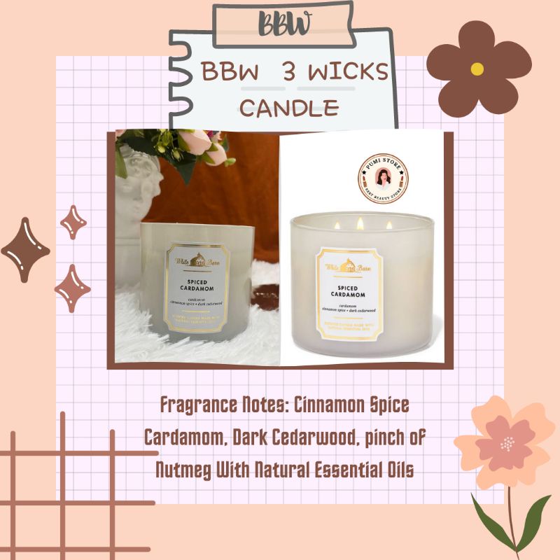 Bath & Body Works Scented Candle - Spiced Cardamom