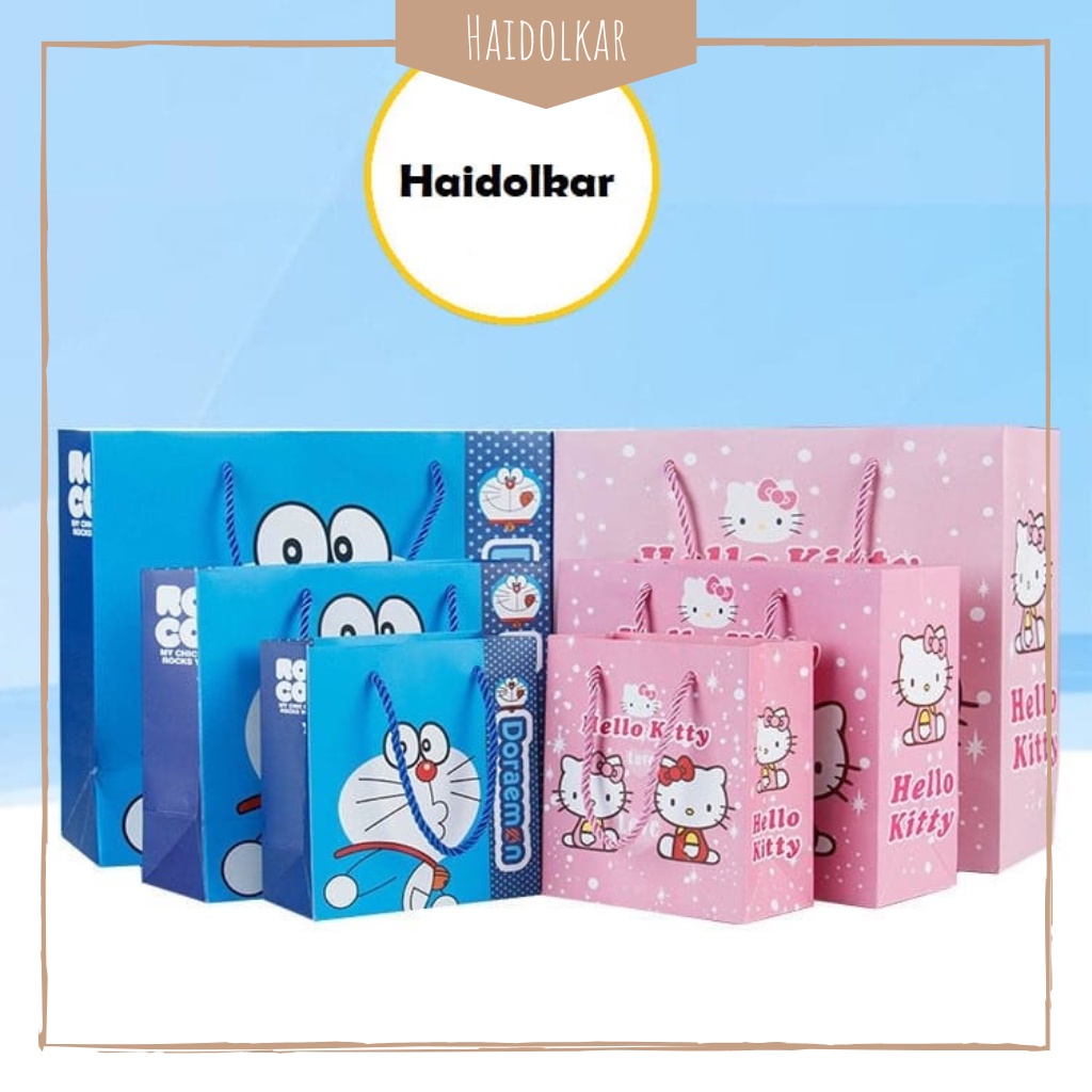 

Paper bag souvenir M kantong hadiah tas kado paper bag snack goodie bag aksesories