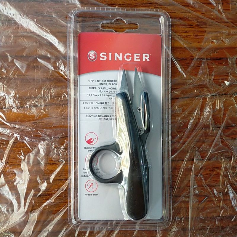 

Singer Thread Snips Black Gunting Benang Singer ukr 4,75" / 12.1 Cm