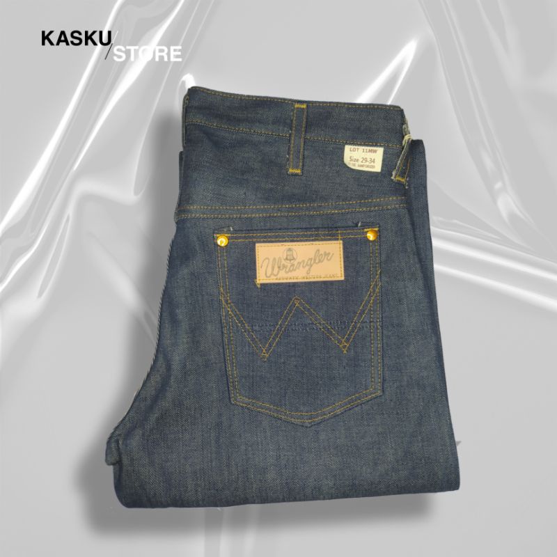 WRANGLER BLUE BELL RAW DENIM 11OZ SANFORIZED LOT 11MW