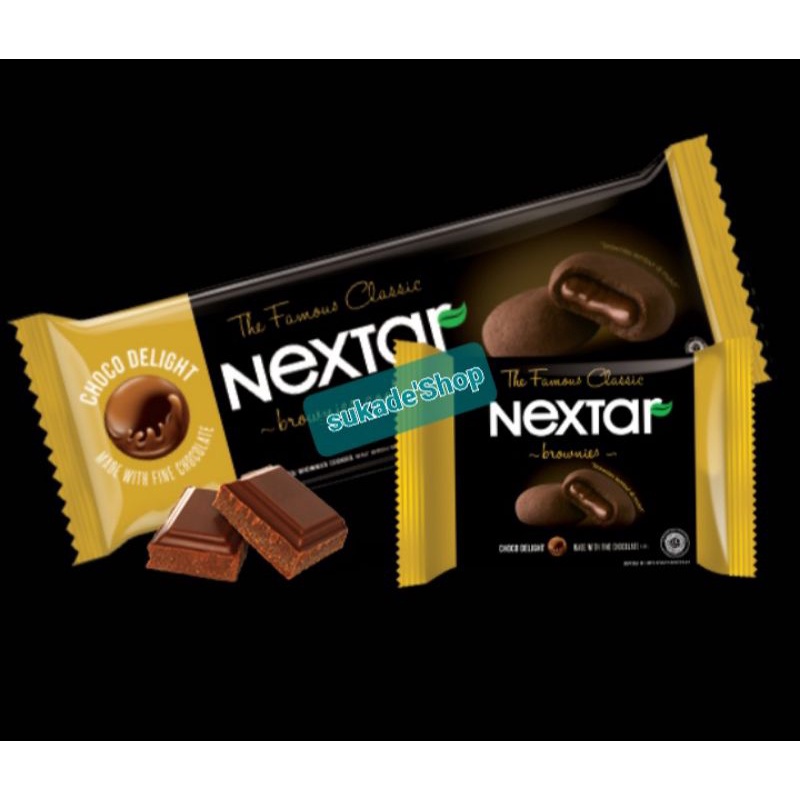 

NEXTAR BROWNIES CHOCO DELIGHT 1 box isi 10 pack