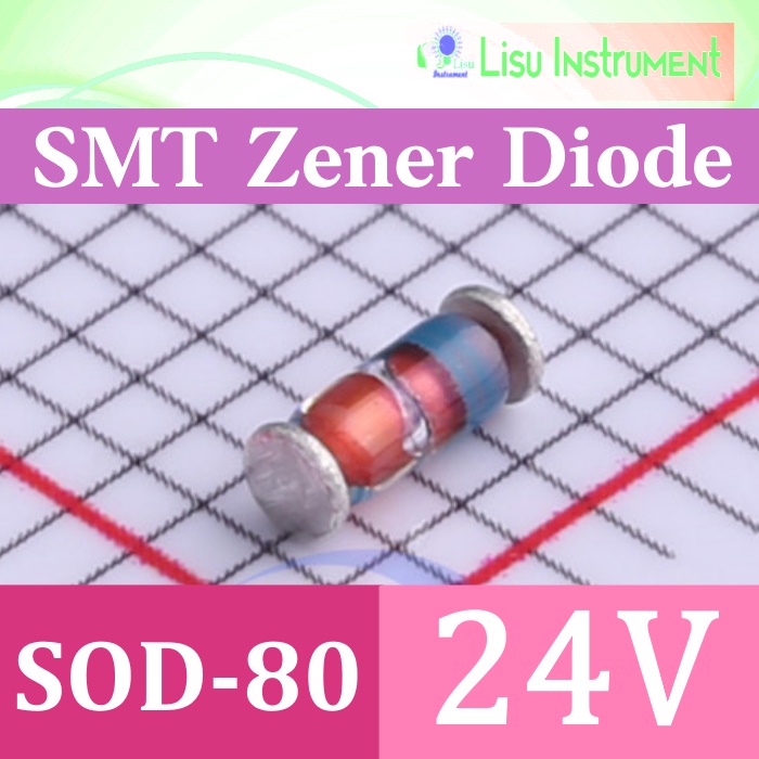 24V 0.5W Zener Diode 1/2W  LL34 SOD80C SMD SMT