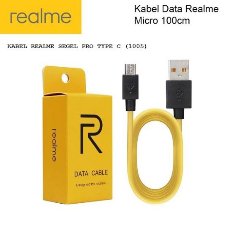 Kabel Data Kuning Realme (Type-C)