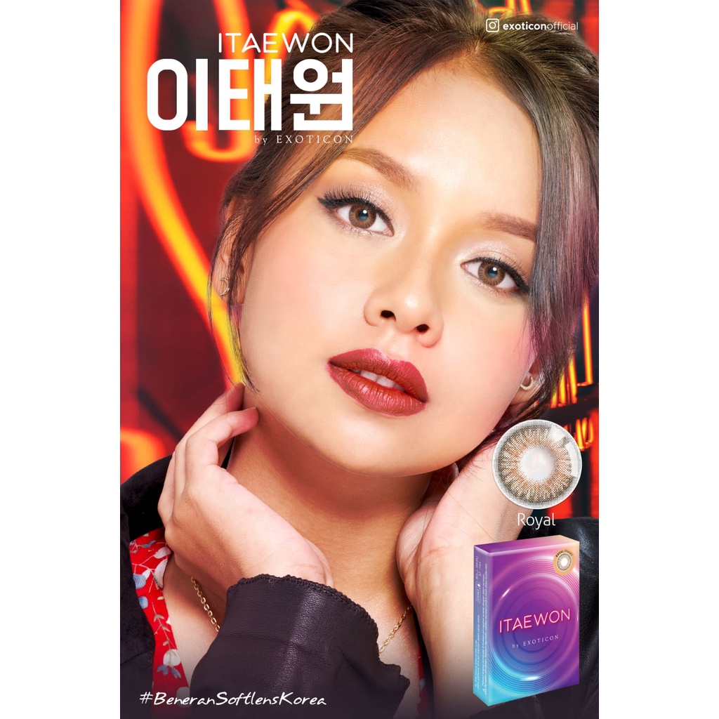 SOFTLENS ITAEWON 14,5 MM BY X2 FREE LENSCASE / SOFLEN / SOFLENS / SOFTLEN / ITAWON / ITEWON / EDP