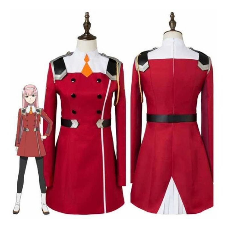 Kostum ZERO TWO Free Request Ukuran