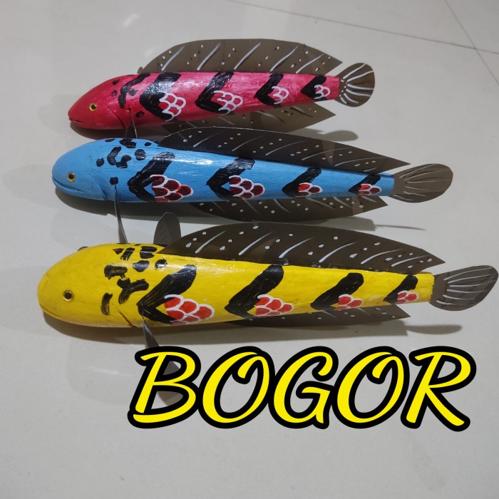 Aman Patung Chana Miniatur Ikan Cana Gabus Terbatas