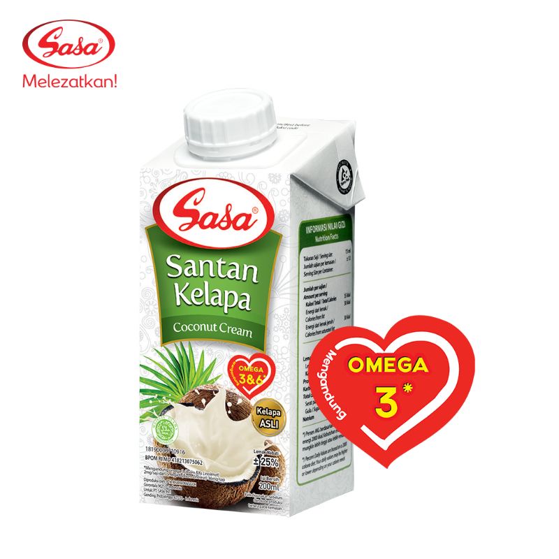 

Sasa Santan Cair 200ml