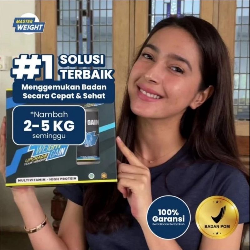 MW GAIN MASTER WEIGHT GAIN PENGGEMUK PENAMBAH BERAT BADAN TERBAIK
