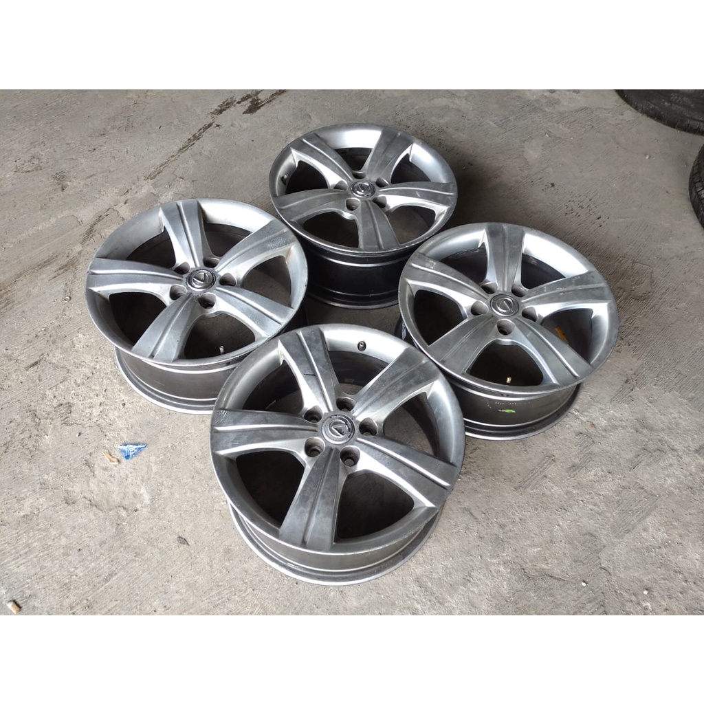 velg pelek mobil std Lexus r17 lubang 5/ silver