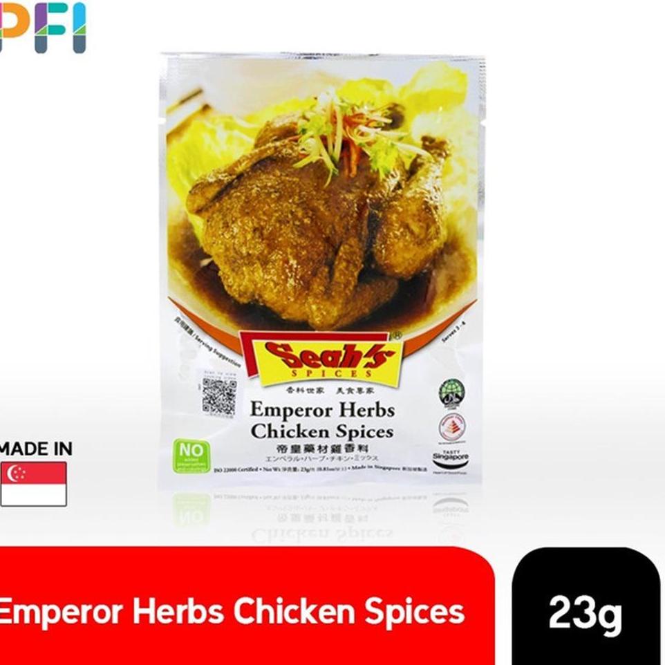 

GROSIR Seah Emperor Herbs Chicken Spices ( bumbu ayam ) !!!