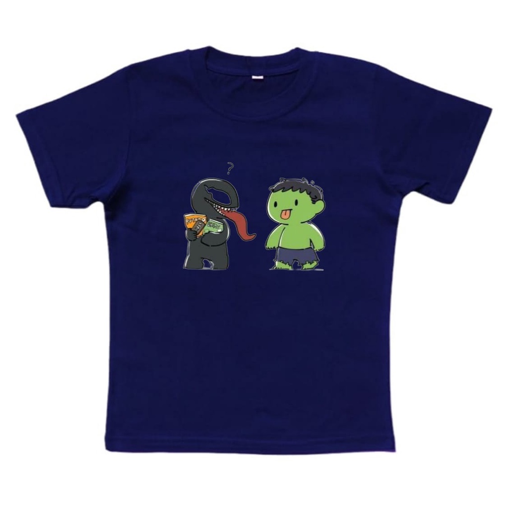 KAOS BAJU ANAK HULK VENOM KARTUN UNTUK ANAK 2-10 TAHUN BISA COD