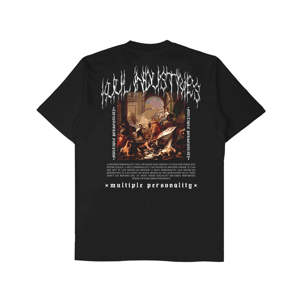 T-shirt The Warriors Series Black - Ensemble Emporium FXXE2