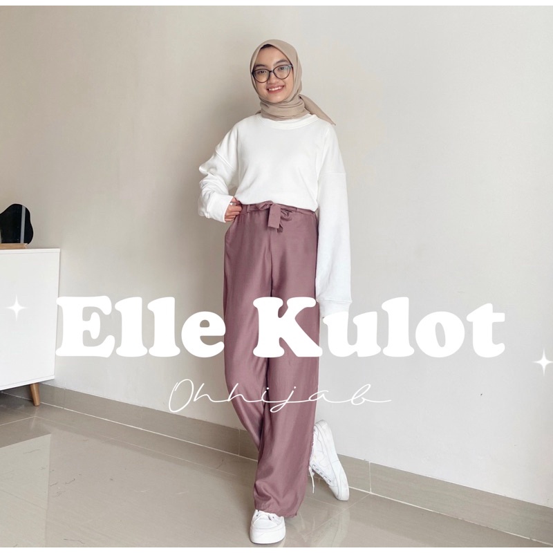 Elle Kulot Tali / Kulot rayon / daily kulot / FREE GIFT
