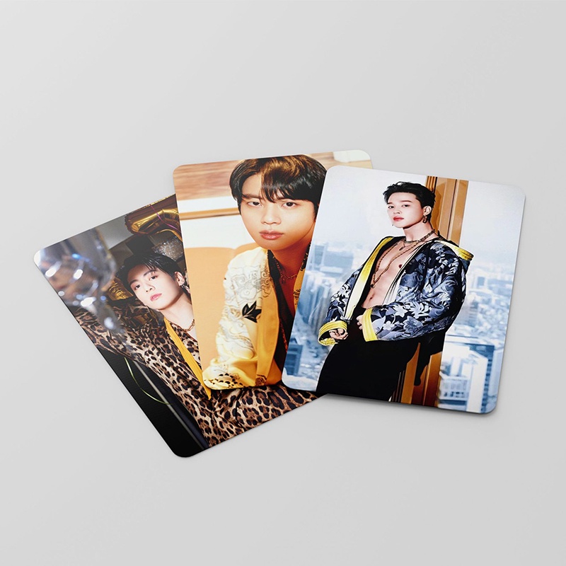 55pcs / Kotak Kartu LOMO Foto BTS 2022 DICON Album