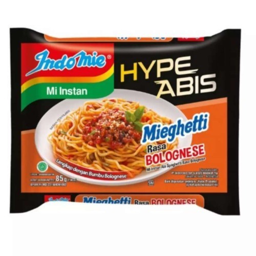 

TERLARIS 10 pcs INDOMIE HYPE ABIS MIEGHETTI RASA BOLOGNESE