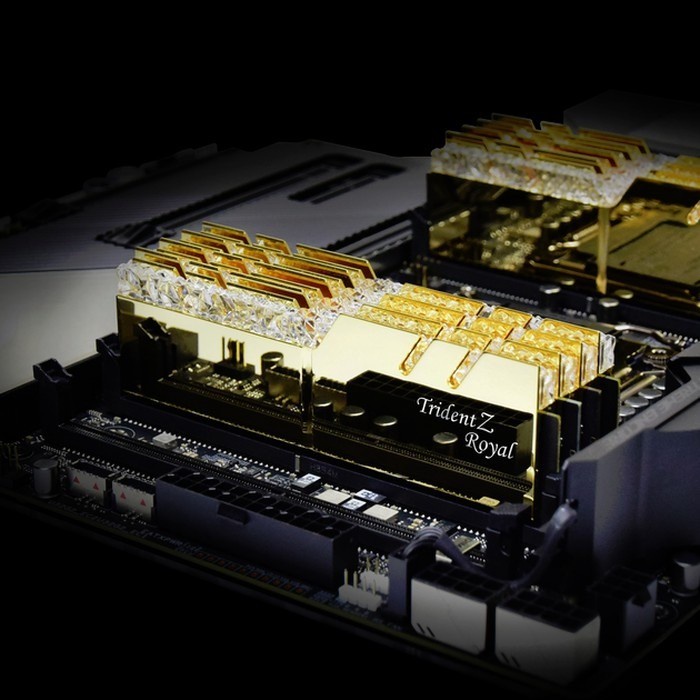RAM PC GSkill Trident Z Royal Elite 16GB DDR4 2x8GB 5066Mhz PC41000 G