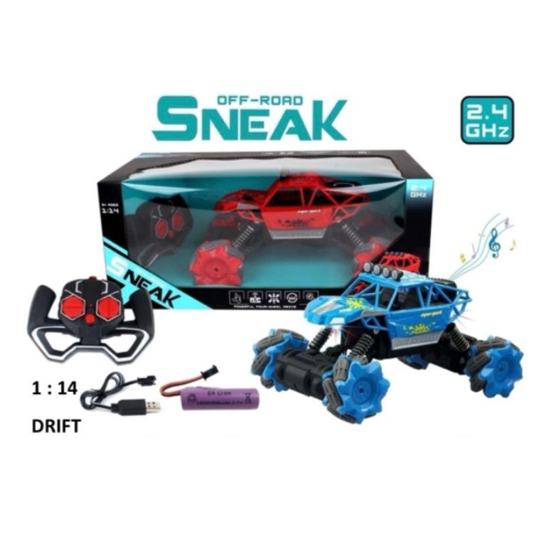 Mainan Anak RC OFF ROAD SNEAK Mainan Mobil Remote Control Scala 1:14