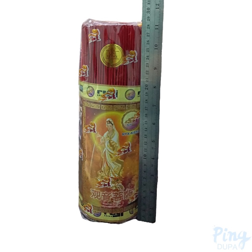 Dupa Hio Cendana Kraton Pendek Kuning Sandalwood Ruyi Kwan Km 1kg