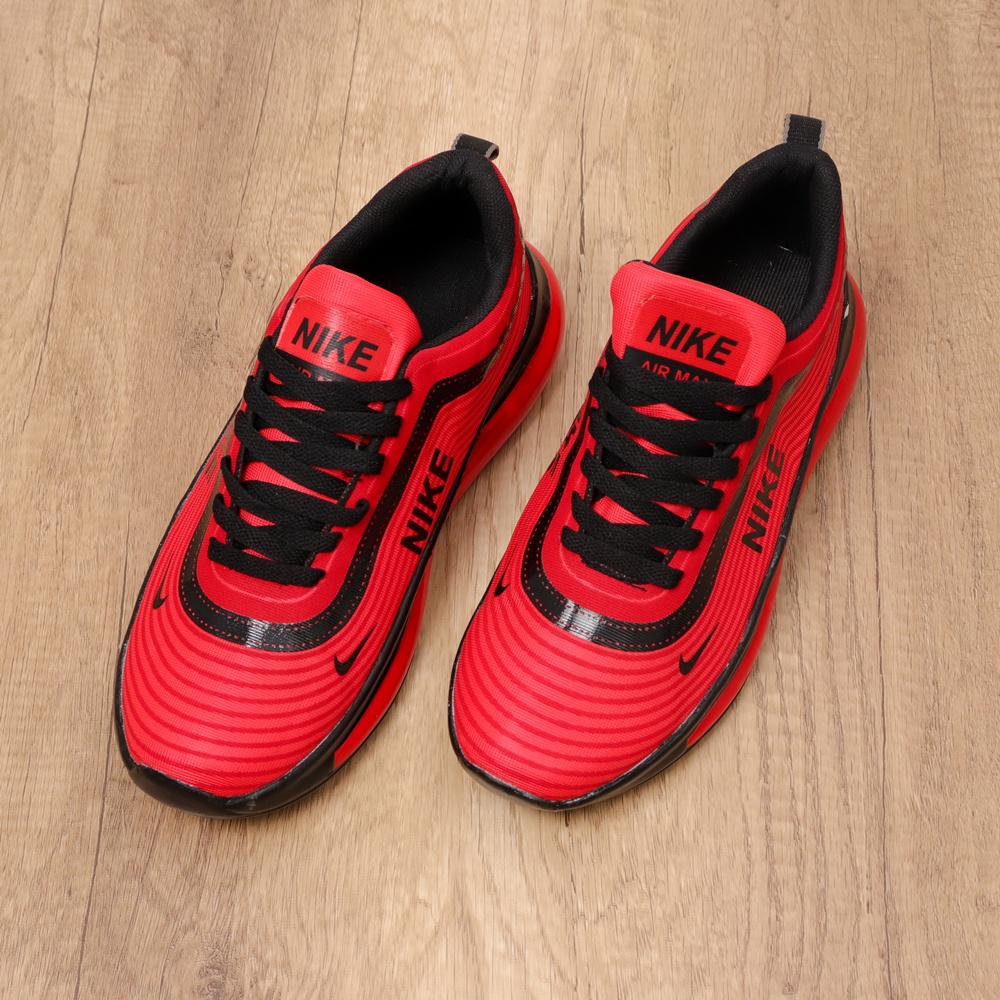 Sepatu Nike Air Running Pria / Sepatu Nike Olahraga Lari Jogging Senam Premium Import Merah