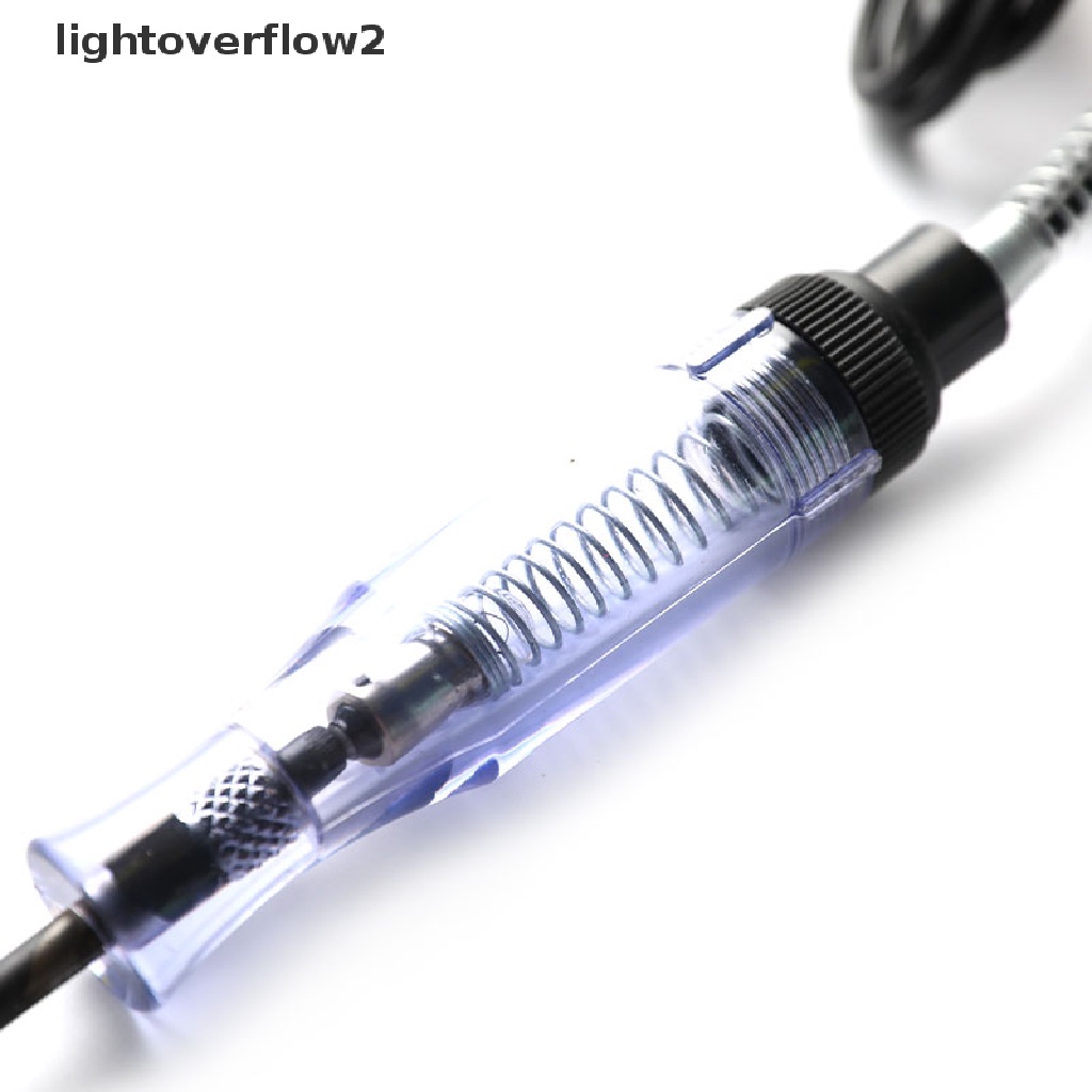 (lightoverflow2) Pena Tester Tegangan Sirkuit Mobil DC 6V 12V 24V (ID)