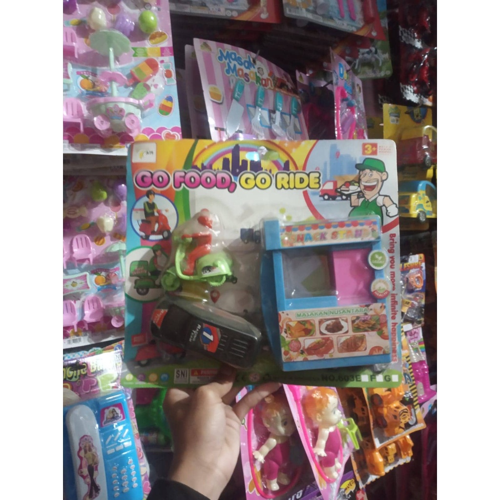 MAINAN GOFOOD / GO FOOD / GOJEK / GO RIDE