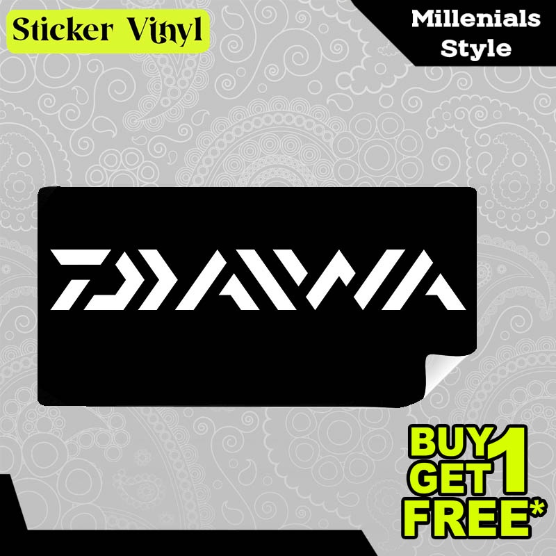 

Stiker Sticker Daiwa Fishing Logo Gambar Unik Desain Keren dan Kekinian Aesthetic Bahan Vinyl Satuan Anti Air