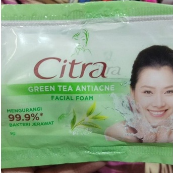 Citra Facial Foam Sachet tanpa plastik 9gr