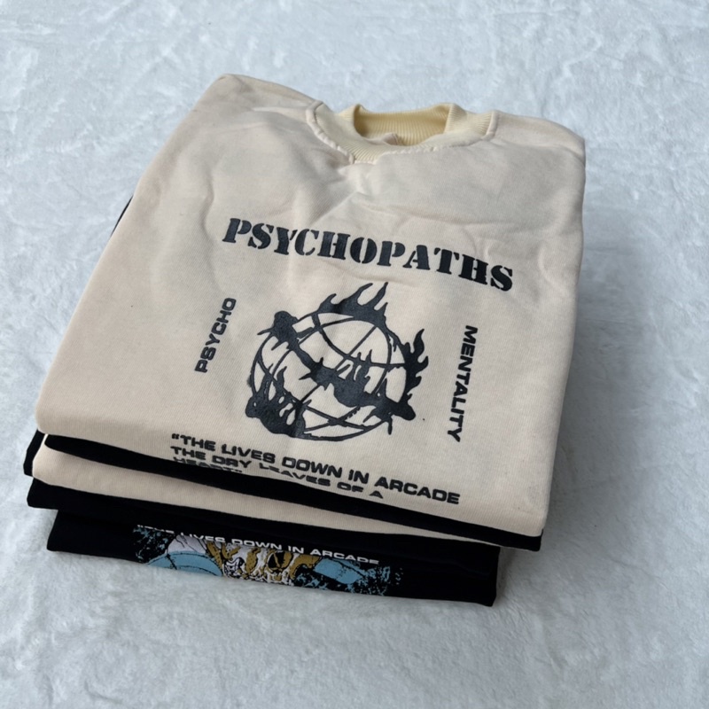 CREWNECK PSYCHOPAT UNISEX THEBLACK