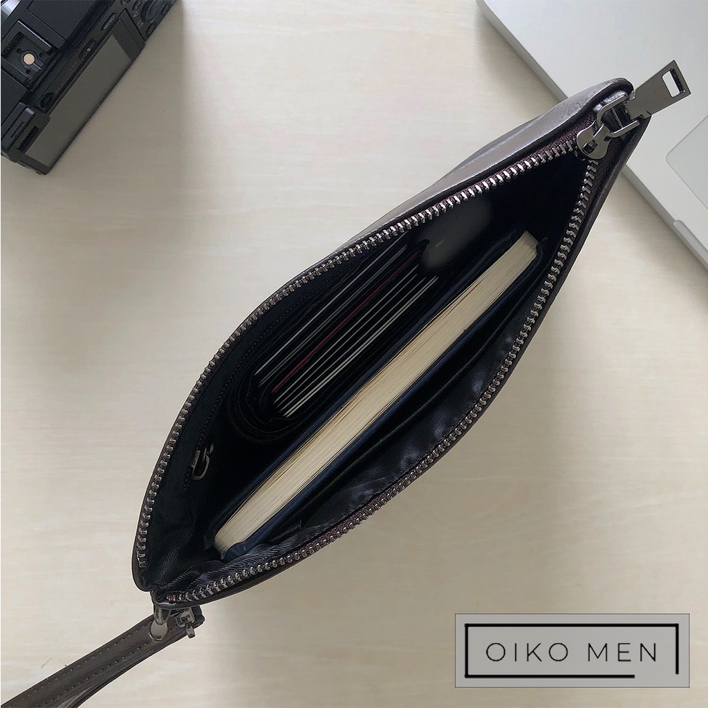 OIKO MEN - CLUTCH PRIA LEAMS OIKO | TAS KULIT PREMIUM | SLING BAG PRIA