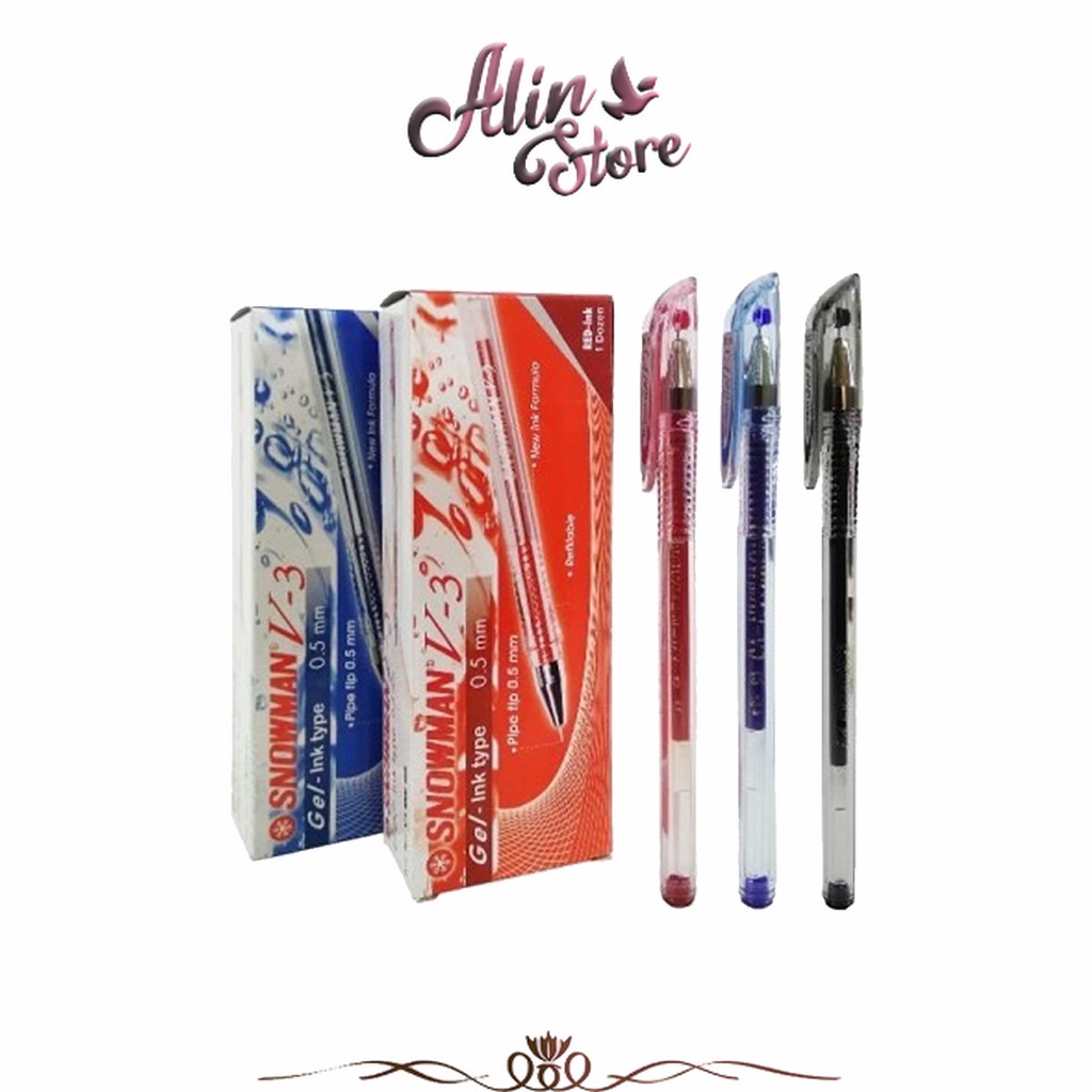 

Pulpen V3 0.5 Mm Snowman
