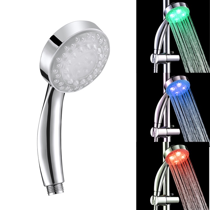 Kepala Shower Mandi LED 7 Warna Multi-Color