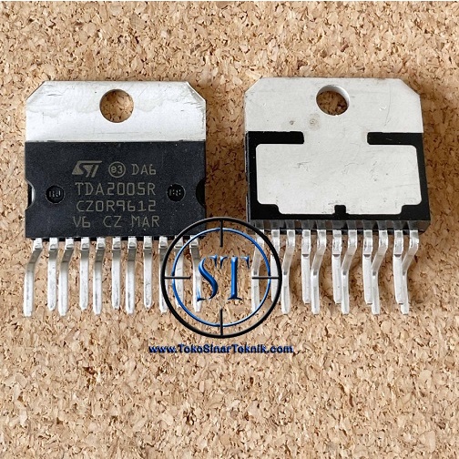 TDA 2005 Genuine ( 20 Stereo IC Amplifier ) ST Asli Kualitas Bagus IC TDA2005