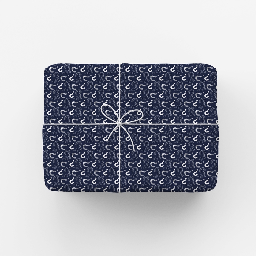 

Bukuqu KK028 Kertas Kado Tanya - Pembungkus Kado - Wrapping paper