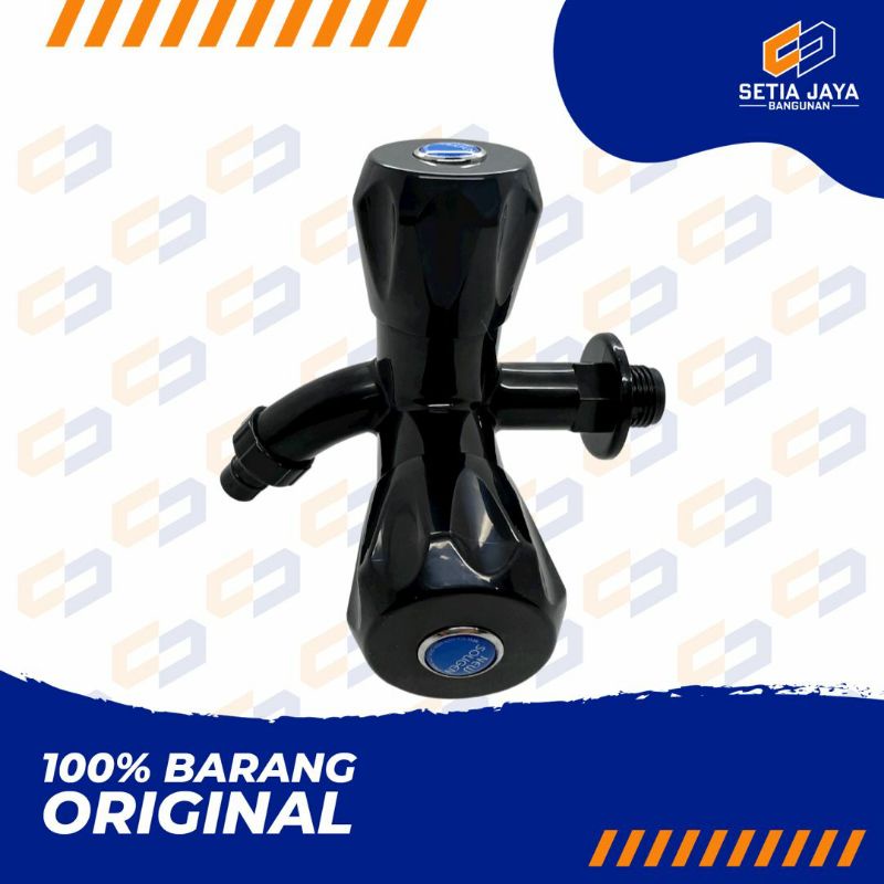 Kran / Keran / Cabang / Double / Shower Plastik Soligen S10 / S 10