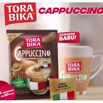 

Torabika Capuccino Toraccino 1 renceng isi 10 pcs