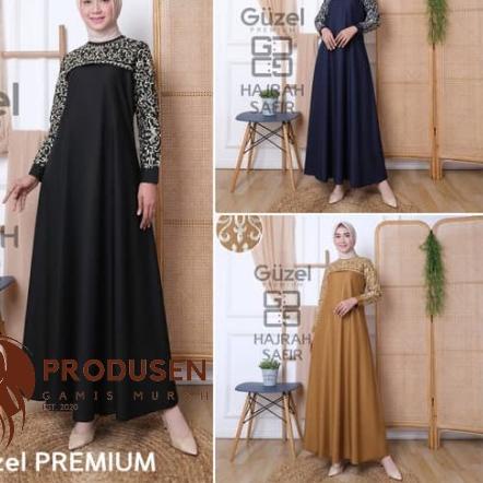 Gamis Pesta Hajrah Safir Stock Ready Bisa COD Ori Guzel