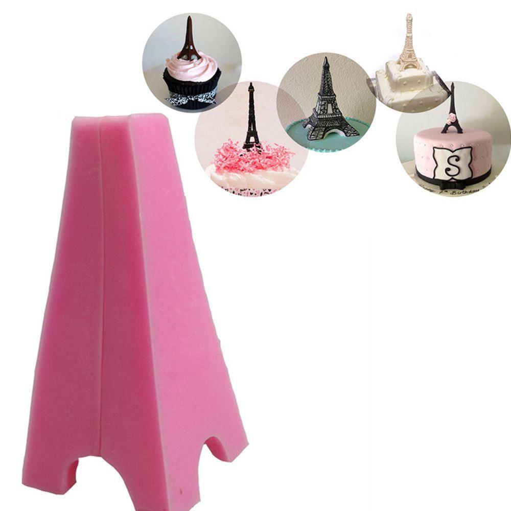 [Elegan] Cetakan Bakeware Aksesoris Dekorasi Cetakan Coklat Mini Menghias Permen Cetakan Fondant Cetakan Mold Eiffel Tower Shaped