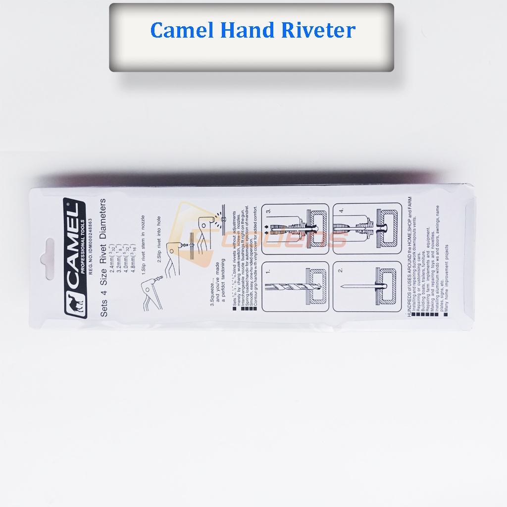 Camel Tang Rivet Hand Riveter