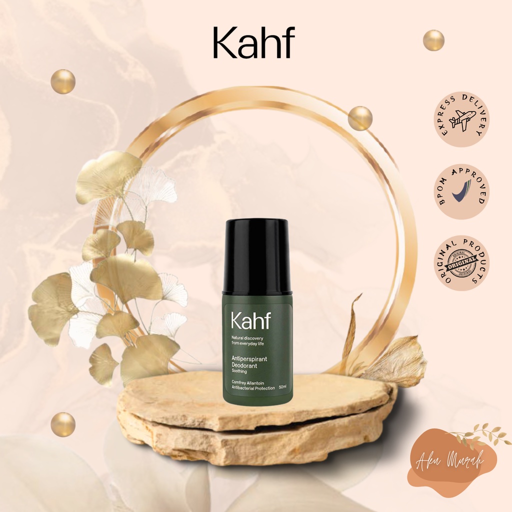 ✨ AKU MURAH ✨ Kahf Soothing Antiperspirant Deodorant 50ml ORIGINAL