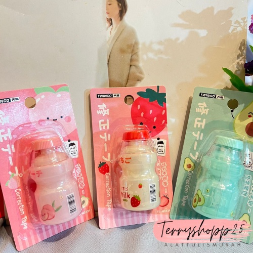 

Correction Tape Muman Susu motif susu permentasi tipe x susu alat tulis sekolah