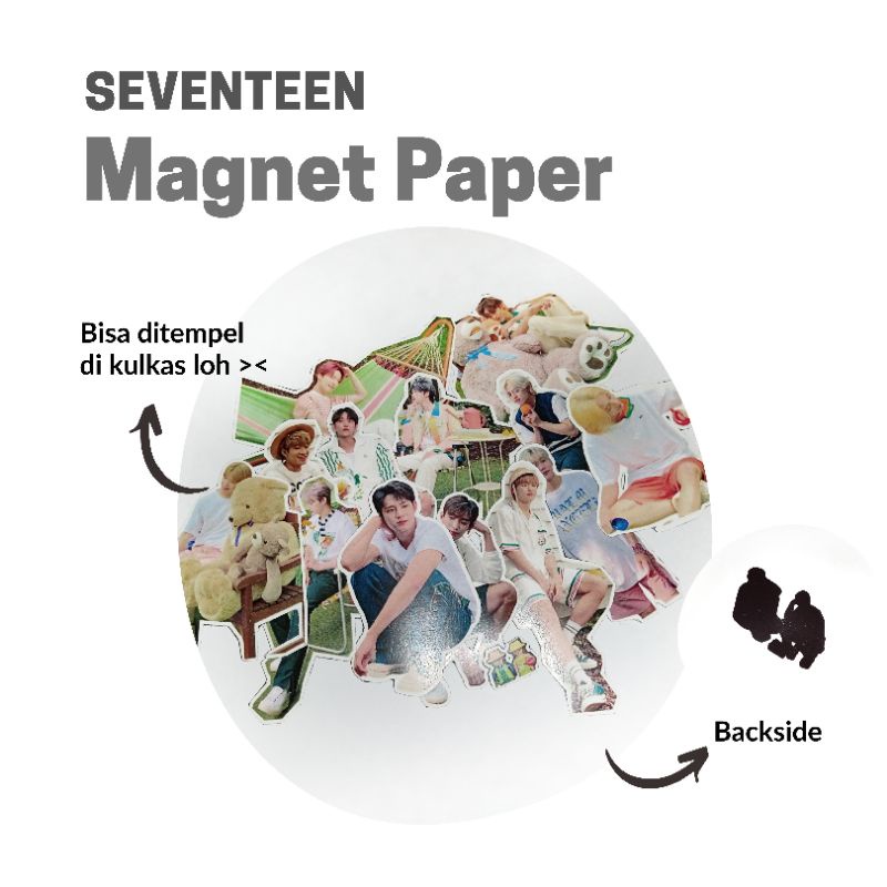 SEVENTEEN Magnet Paper & Sticker Dicon "My Choice is.. SEVENTEEN"
