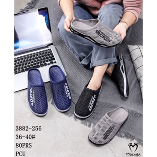 Image of Sepatu Slop Bakpao Couple Jelly Wanita / Pria Fashions Sport Casual Keren Empuk Import Mokaya / Size 36-44 (3882-2Ae/3881-20)
