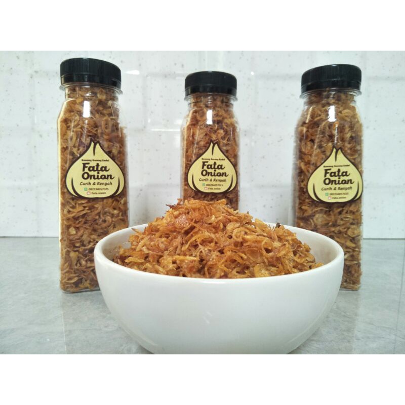 

Bawang Merah Goreng PREMIUM 100% ORIGINAL TANPA TEPUNG