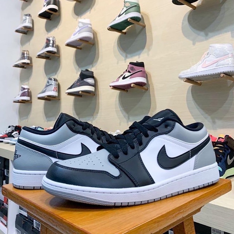 Air Jordan 1 Low Shadow Toe Resmi Original