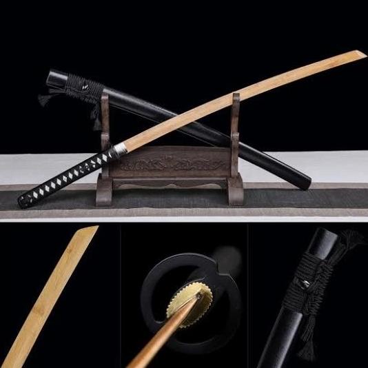 Hi Quality Pedang Latihan Kayu Bokuto Iaido Wooden Handmade Imported