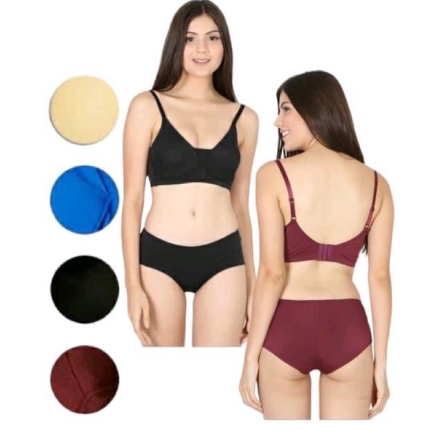 Bra set with panty amitie non wire