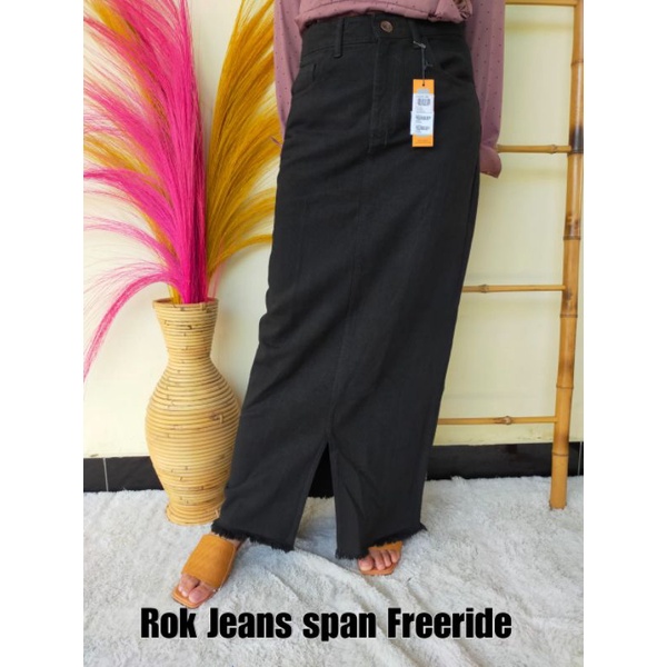 ROK JEANS FREERIDE/ROK JEANS WANITA ORIGINAL