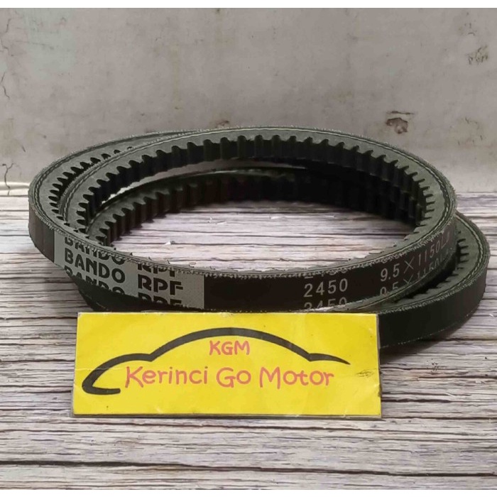 BANDO VAN BELT RPF-2450 V BELT TALI KIPAS RPF2450 FAN BELT BERGIGI