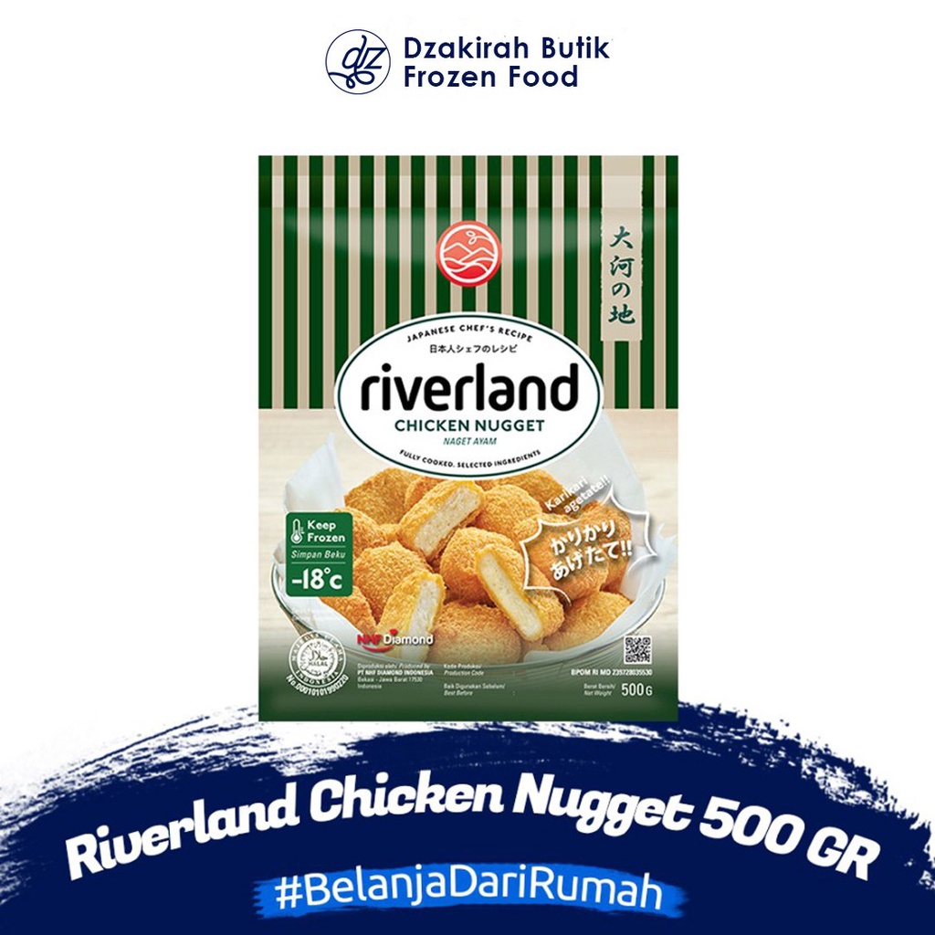 

Chicken nugget by Riverland / Makanan olahan daging ayam / Nugget frozenfood